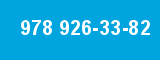 978 926-33-82 978 926-33-82